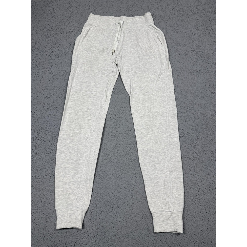 Lululemon Jogger Sweatpants Womens‎ 4 Gray Modal Elastic Waist Pockets Lounge
